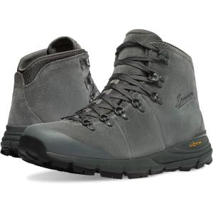 imageDanner Mountain 600 Leaf GoreTex Waterproof Hiking Boots for Men Made with FullGrain Leather with Breathable GoreTex Barrier and Traction OutsoleSmoked Pearl