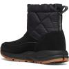 imageDanner Womens Cloud Cap 400G Black Suede Snow BootsBlack