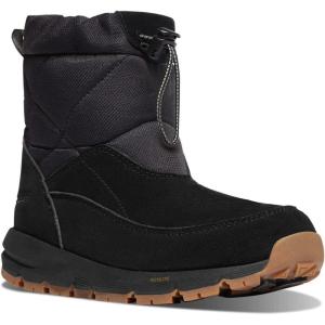 imageDanner Womens Cloud Cap 400G Black Suede Snow BootsBlack